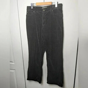 L.L BEAN Vintage Black Velvet pants for women  no size (looks like a 10-12)